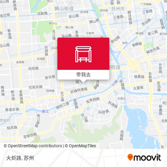 火炬路地图
