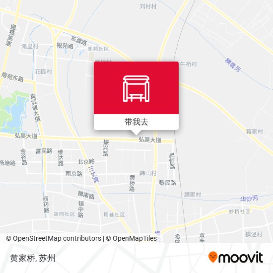 黄家桥地图