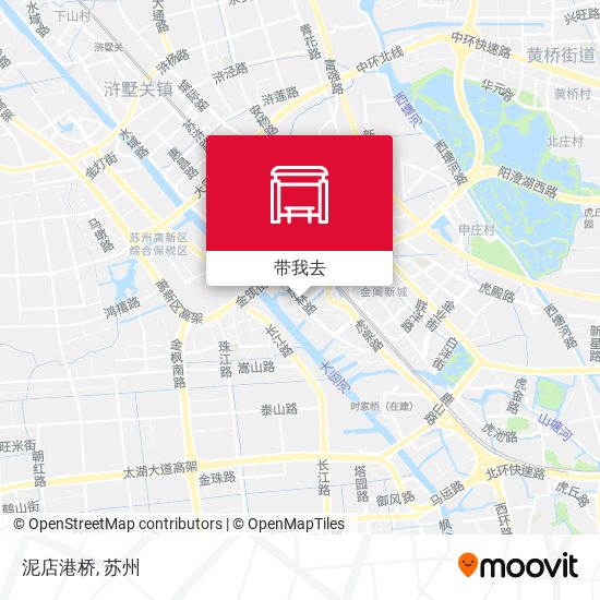 泥店港桥地图