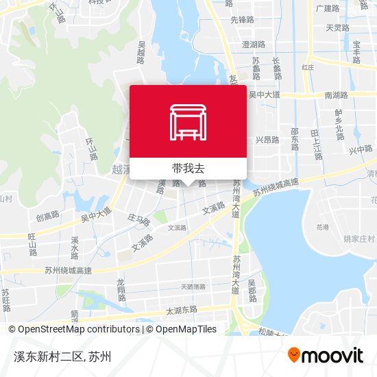 溪东新村二区地图