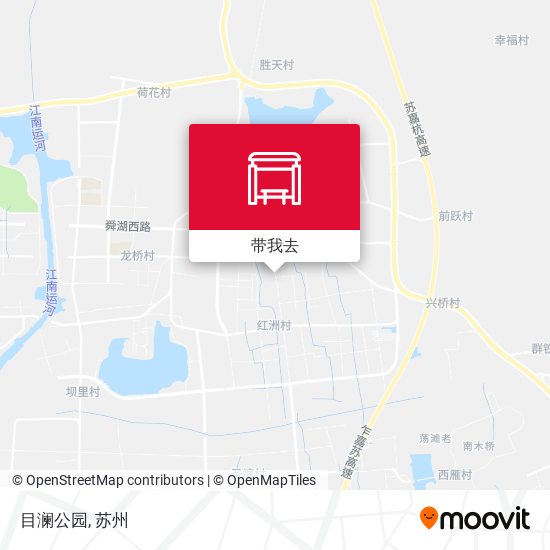 目澜公园地图