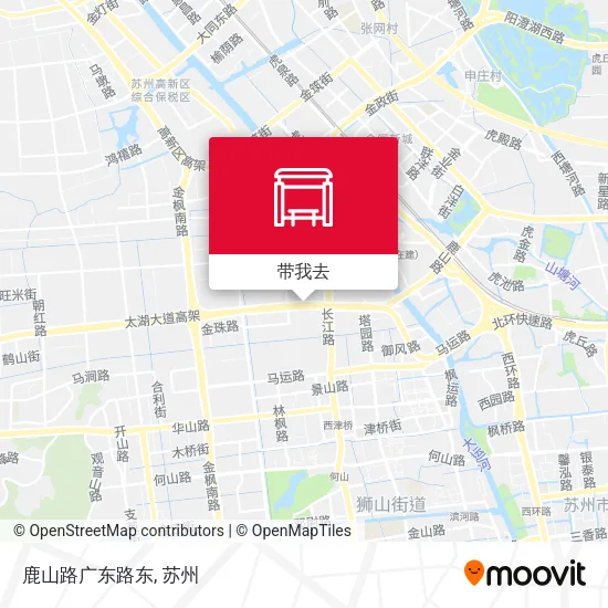 鹿山路广东路东地图