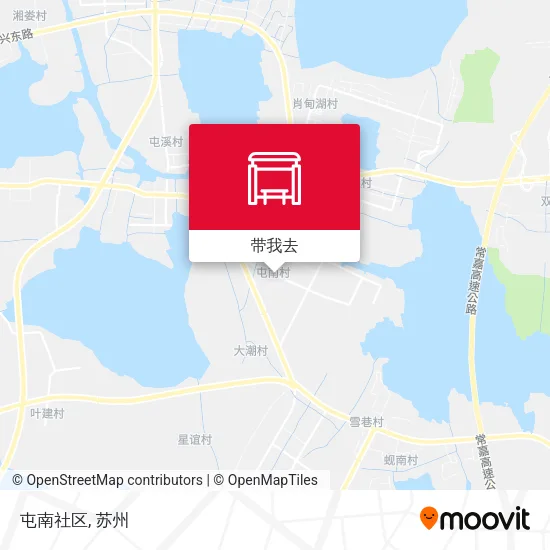 屯南社区地图