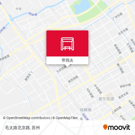 毛太路北京路地图