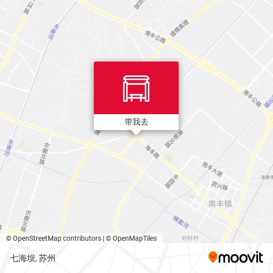 七海坝地图