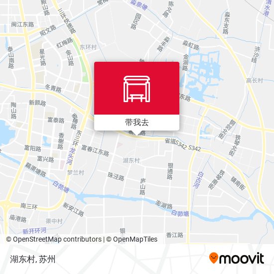 湖东村地图