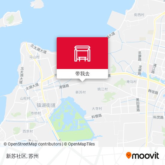 新苏社区地图