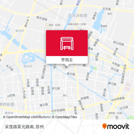 采莲路富元路南地图