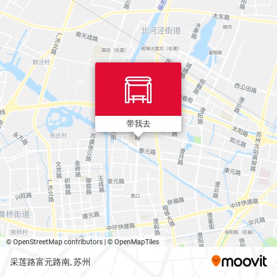 采莲路富元路南地图