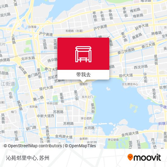 沁苑邻里中心地图