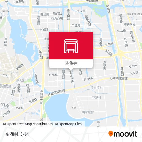东湖村地图