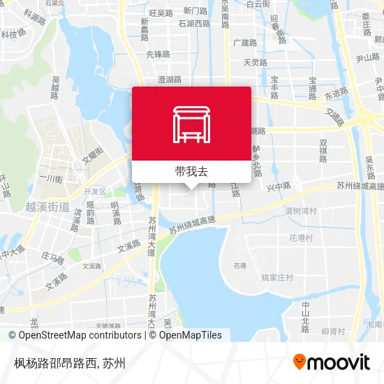 枫杨路邵昂路西地图