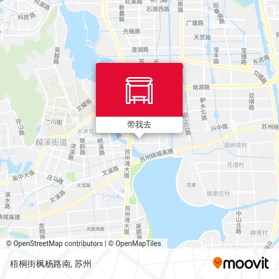 梧桐街枫杨路南地图