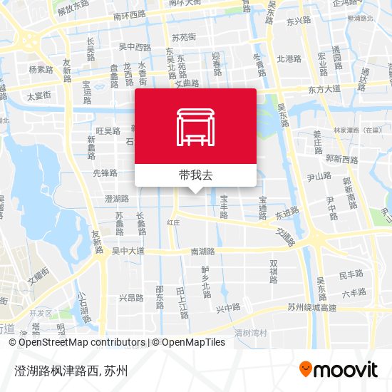 澄湖路枫津路西地图