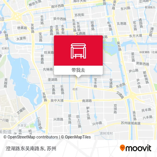 澄湖路东吴南路东地图