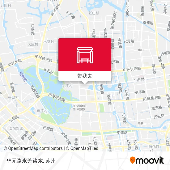 华元路永芳路东地图