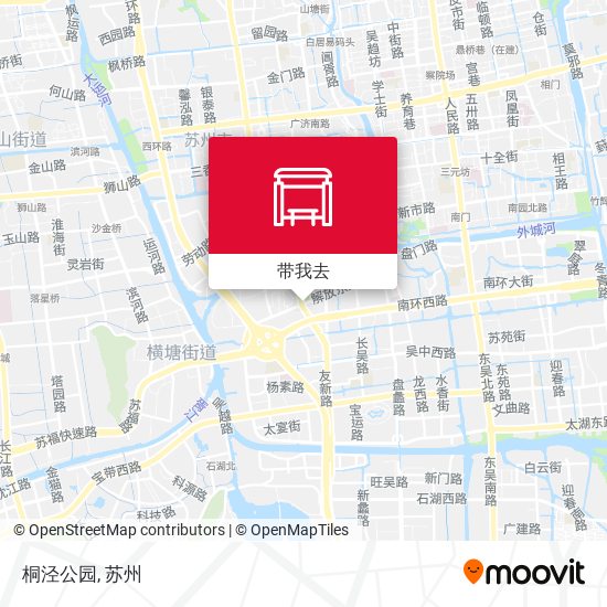 桐泾公园地图