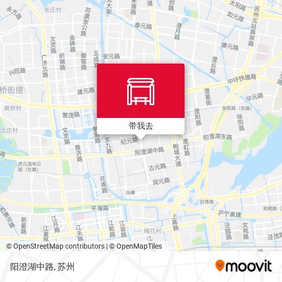 阳澄湖中路地图