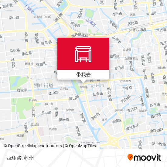 西环路地图