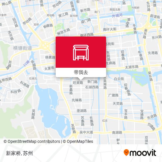 新家桥地图