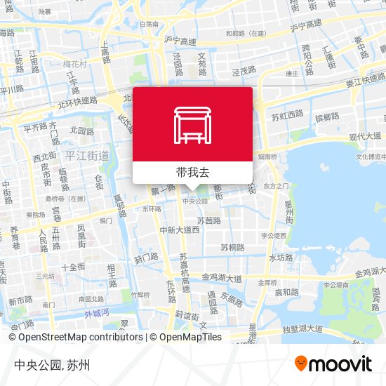 中央公园地图