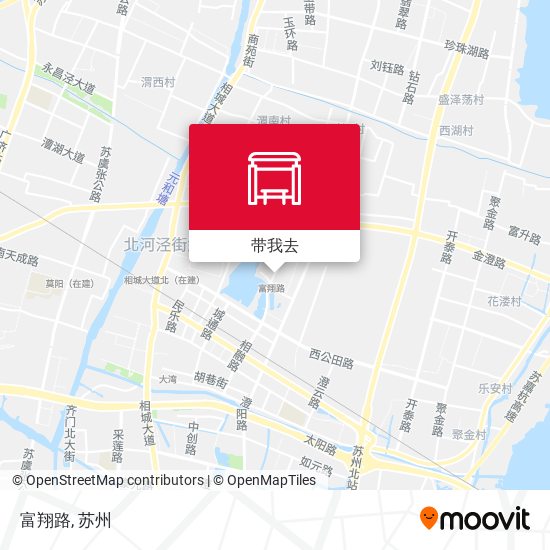 富翔路地图