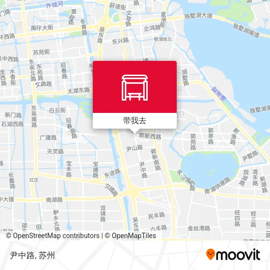 尹中路地图