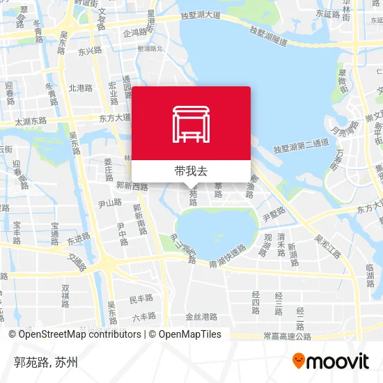 郭苑路地图