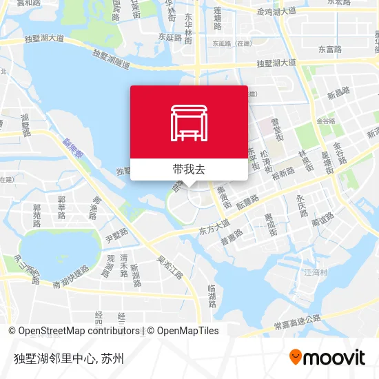 独墅湖邻里中心地图