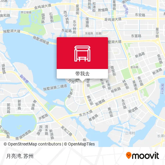 月亮湾地图
