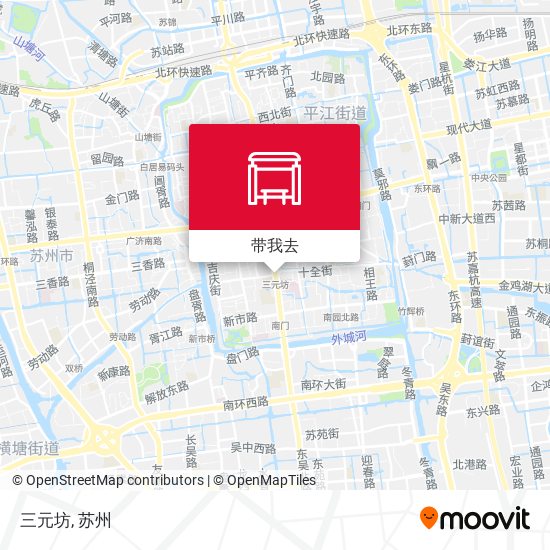 三元坊地图