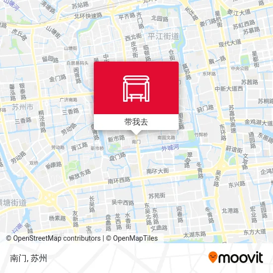 南门地图