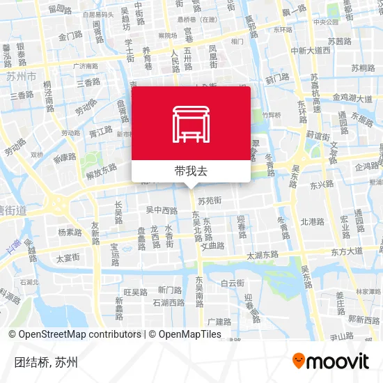 团结桥地图