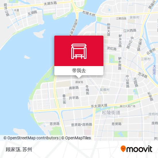 顾家荡地图