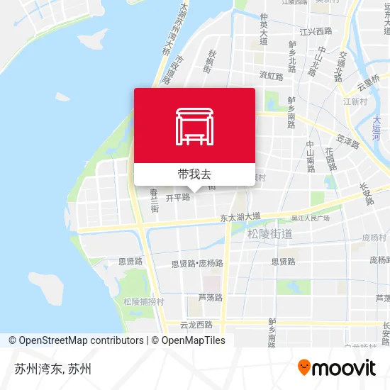 苏州湾东地图