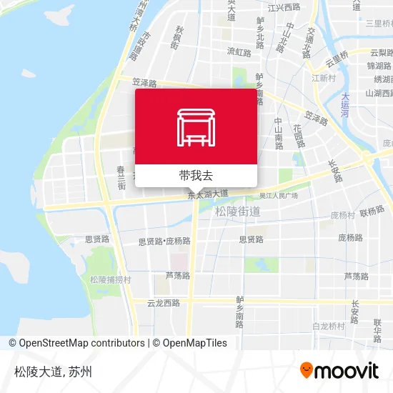 松陵大道地图