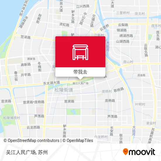 吴江人民广场地图