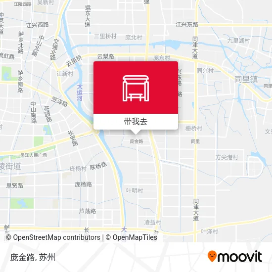 庞金路地图