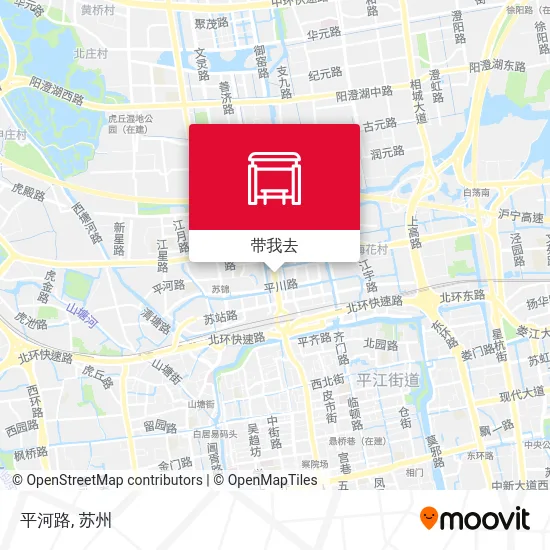 平河路地图