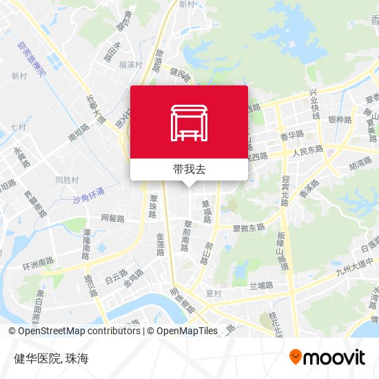 健华医院地图