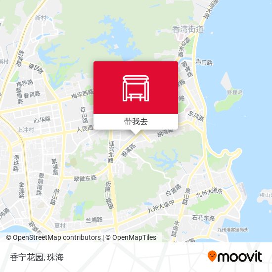 香宁花园地图