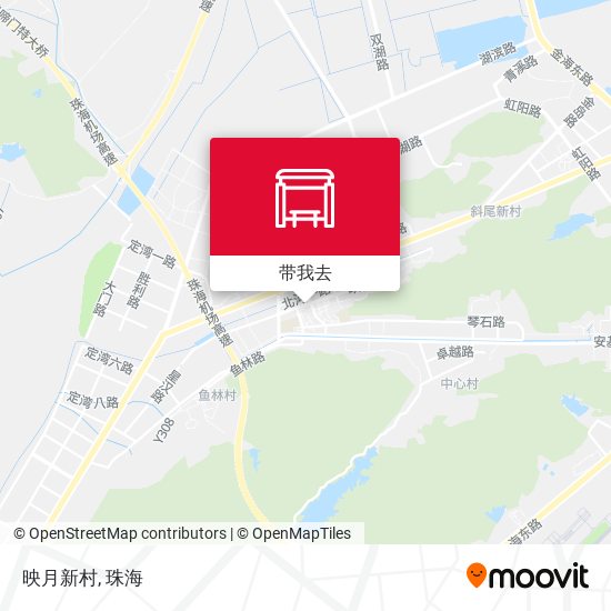 映月新村地图