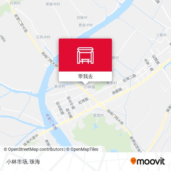 小林市场地图