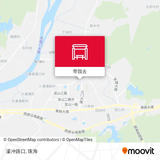 濠冲路口地图