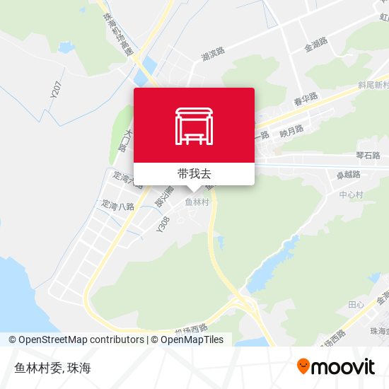 鱼林村委地图