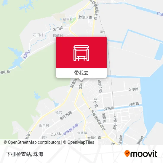 下栅检查站地图