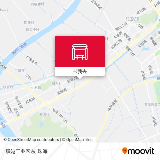 联港工业区东地图