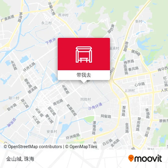 金山城地图