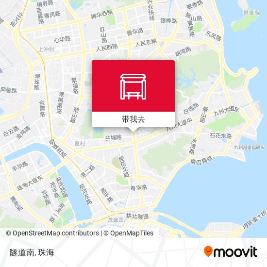 隧道南地图