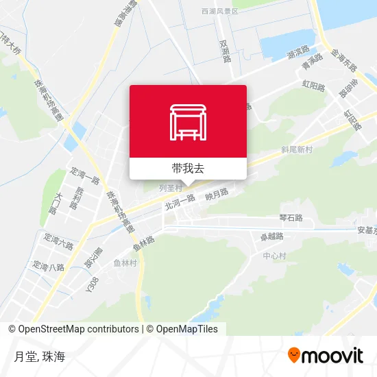 月堂地图
